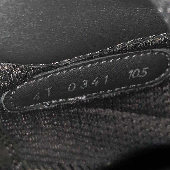 PRADA SPORT Size 10.5 America's Cup Silver Leather Nylon Mesh Ankle Sneakers - Picture 11 of 11